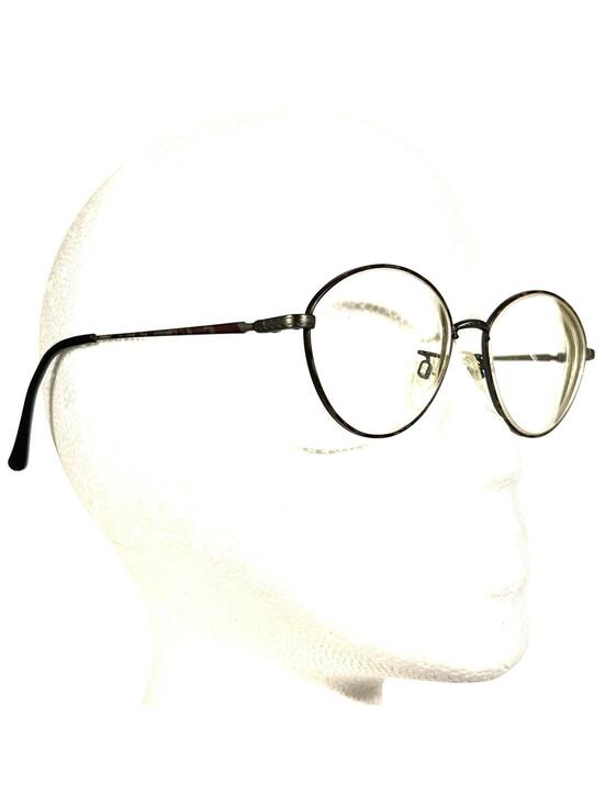 Tiara Other - Tiara Eyeglasses Mod-714 DBU 53-16-140 FRAMES ONLY Metal Made In Japan